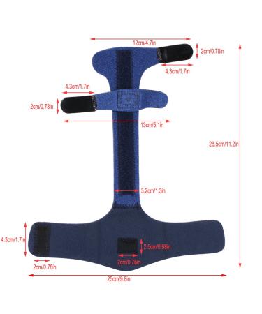 Adjustable Finger Extension Splint & Brace for Fracture Care | Pain Relief & Support for Curved Fingers Worldwide Shipping - Buy Online on GoSupps.com