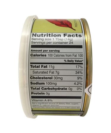 New Zealand Red Feather Canned Butter - 100% Pure | No Artificial Colors or Flavors - Perfect for Emergency Preparedness - 2 Cans (12 oz each) - Buy Online on GoSupps.com
