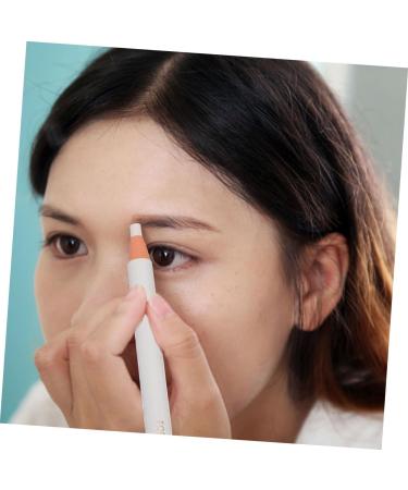 Beatifufu 4pcs White Line Drawing Eyebrow Pencil Girl Eyeliner Tool Eye Shadow Pencil White Brow Mapping Pen - Buy Online on GoSupps.com