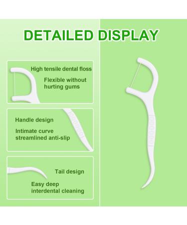 200 Pieces Y-Form Dental Sticks for Effective Tooth Cleaning - Plaque Removal & Oral Care Solutions - Buy Online on GoSupps.com