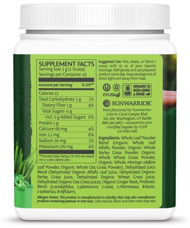 Organic Greens Probiotic Powder & Vegan Collagen Protein Powder Set | Bundle & Save | Non-GMO No Added Sugar Soy or Dairy (20 Servings Vegan Collagen Booster 45 Servings Greens) - Buy Online on GoSupps.com