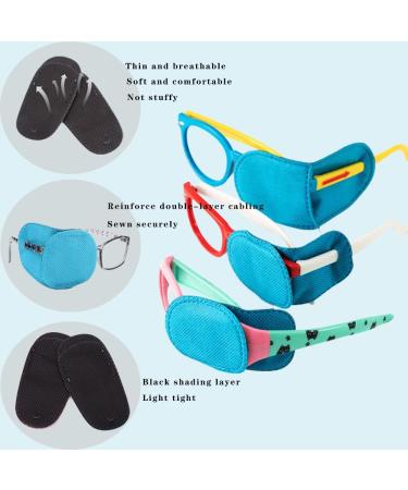 6-Pack Children's Eye Patch for Amblyopia & Strabismus Treatment - Reusable Medical Patch (Small Rose Pink) - Buy Online on GoSupps.com