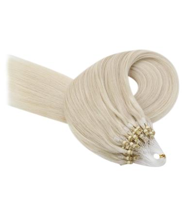 Buy Youngsee Microring Extensions | Real Hair Blond - 50cm Platinblond Micro Loop Extensions - 50g/50s #60A - Buy Online on GoSupps.com