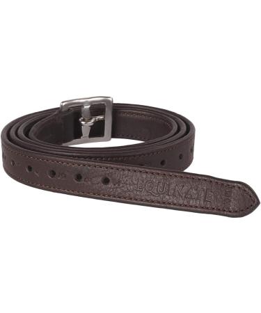 Equinate Stirrup Leathers Competition 140 - Premium Brown Equestrian Gear for International Shipping - Buy Online on GoSupps.com