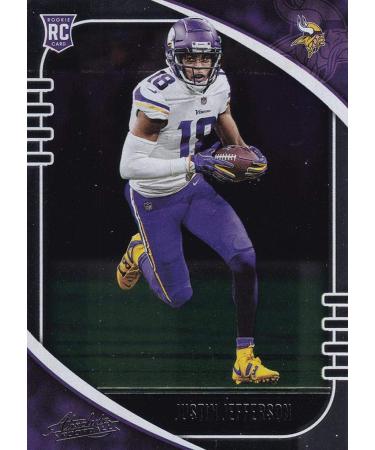 2020 Panini Absolute #168 Justin Jefferson RC - Minnesota Vikings (RC - Rookie Card) NFL Football Card NM-MT