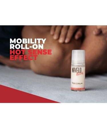 Navelo Mobility Roll-On 50ml | Intensive Warmth Relief for Neck Back & Shoulders | 100+ Applications | International Shipping Available - Buy Online on GoSupps.com