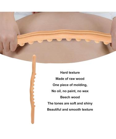 Ergonomic Wave Handle Gua Sha Stick - Universal Full Body Massage Scooter | Holder Schabestab Nutscheigkeit - Shop Now! - Buy Online on GoSupps.com
