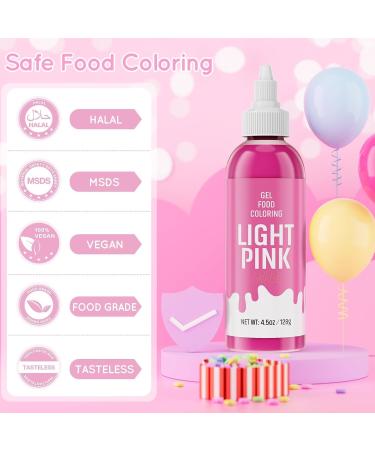 Nomeca Food Coloring Gel for Baking 128g Cake Food Coloring High Concentrated Vibrant Gel Food Dye for Easter Egg Icing Fondant Macaron Frosting Cookie Gluten Free Vegan Tasteless (126 ml (Pack of 1)) - Buy Online on GoSupps.com