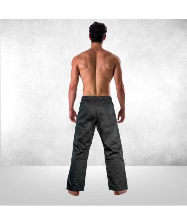 Fuji BJJ Gi Pants Black - A3 | Premium Jiu Jitsu Bottoms - Buy Online on GoSupps.com