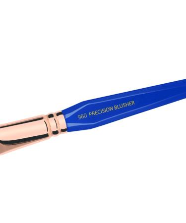 Bdellium Tools Professional Makeup Brush - Golden Triangle 960 Precision Blusher | Vegan Soft Synthetic Fibers for Flawless Blush Application (Blue 1pc - Buy Online on GoSupps.com