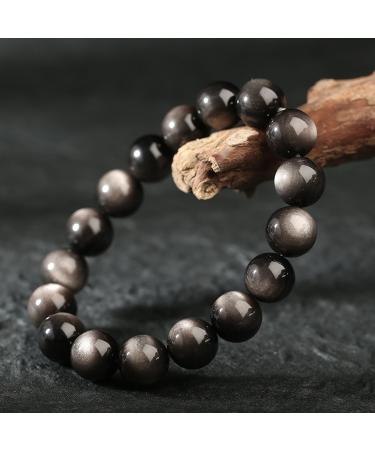 Feng Shui Black Obsidian Wealth Bracelet | Crystal Healing Jewelry for Men & Women | Perfect Gift - Buy Online on GoSupps.com
