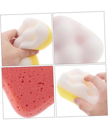 Beaupretty Body Scrubber Sponge 4pcs - Mesh Bath & Shower Puff Set for Skin Care | Soft Loofah & Massage Tool for Women - Buy Online on GoSupps.com