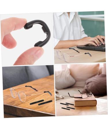 Shop Gleavi Earrings & 20 Pairs of Glasses: Iron Protection & Silicone Black Leg Covers for Sunglasses - Durable & Stylish Accessories - Buy Online on GoSupps.com