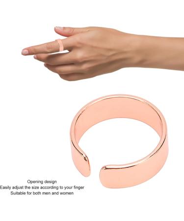 Finger Magnifying Ring for Arthritis Relief - Adjustable Health & Lymphatic Drainage Ring for Men and Women - Fatigue Relief in Elegant Rose Design - Buy Online on GoSupps.com