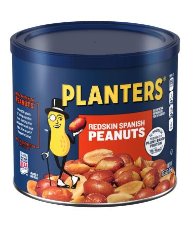 Planters Redskin Spanish Peanuts 12.5 oz Canisters (Pack of 6) - Buy Online on GoSupps.com