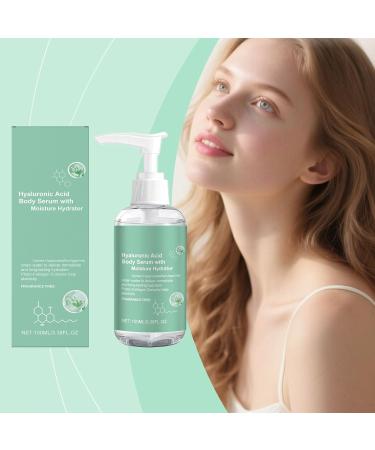  SKZKK Ha Body Hydrator Hyaluronic Acid Hydrating Body Serum Fast Absorbing Body Care for Intense Hydration and Smooth Skin Non-greasy Formula Suitable for All (2PCS) - Buy Online on GoSupps.com