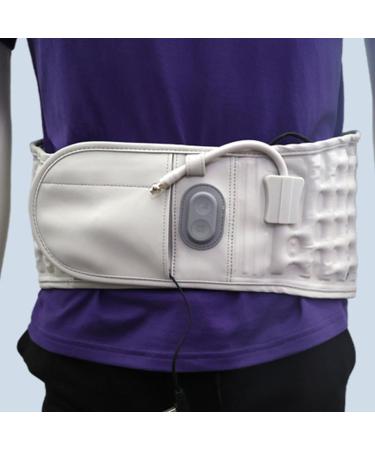 Decompression Lumbar Belt with Heating Support | Back Pain Relief & Traction Device for Men & Women - Buy Online on GoSupps.com