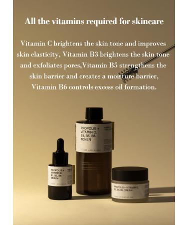TOUN28 Propolis Vitamin C Serum 1.01 fl.oz | Nourishing Face Serum for Dry Skin | Allergen-Free & Cruelty-Free - Buy Online on GoSupps.com