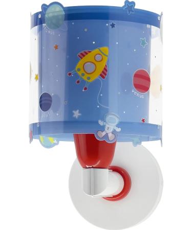 Dalber Children's Wall Lamp - Blue Cloud & Planet Solar System Light | Kids Room Decor 41349 - Buy Online on GoSupps.com
