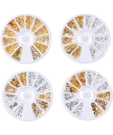 FOMIYES 6 Boxes Nail Rivet Manicure Rivet Nail Decor Kerchief Headband Goldendoodle Ornament Tape Dispenser Sequin Trim Gold Appliques Embellishments Nail Accessories 3d The Circle Sequins - Buy Online on GoSupps.com