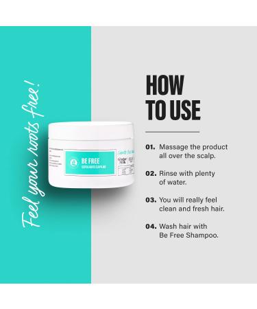 Ginger Milk Dandruff Control Set - Scalp Care Products Itch Relief Shampoo Hair Scrub & Mask Be Free Collection - Buy Online on GoSupps.com