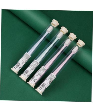 Beaupretty 12 Stk Sustainable Hair Toothbrush - Soft Bristles Portable Cleaning Tool for Pregnant Women | Eco-Friendly PP Wave Design - Buy Online on GoSupps.com