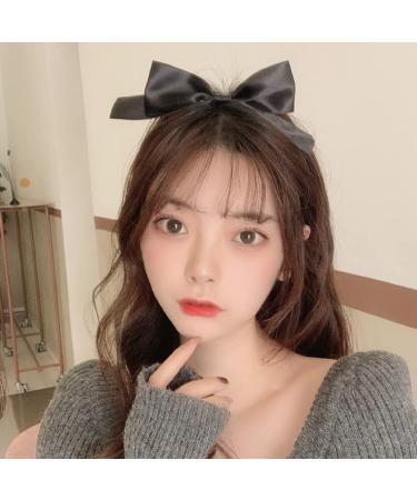 Red Bow Headband for Women and Girls - Handmade Black Hair Hoop with Bow Detail - Buy Online on GoSupps.com