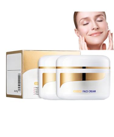 Beslibate Set of 2 face creams with collagen algae-based face cream to fight skin aging anti-aging and antioxidant action gives firm nourished skin and