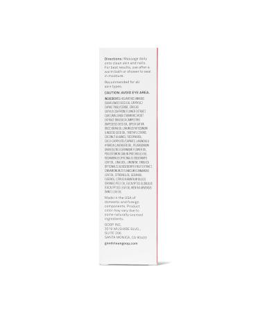 Good Clean Goop The Naked Elixir Body Oil | Hydrating Body Oil with Vitamin E Turmeric & Saffron | Vegan & Cruelty-Free | 3.4 Fl oz - International Shipping Available - Buy Online on GoSupps.com