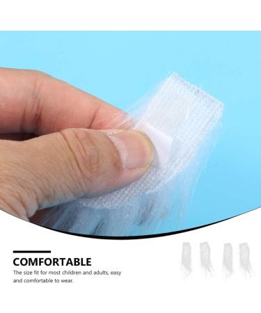 Buy Abaodam 2 Couple Santa Claus Eyebrows - Self-Adhesive White Cosplay Accessories for Christmas Costumes - Buy Online on GoSupps.com