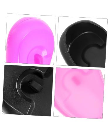 Healeved 4pcs Black Hair Dye Earmuffs - Silicone Ear Covers for Salon Baking, Oil & Hair Color Protection - Buy Online on GoSupps.com
