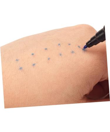 NOLITOY Portable Eyebrow Liner 20 pcs Pens Mark Cosmetics Marking Marker Brow Markers Waterproof Mapping Embroidered Position - Buy Online on GoSupps.com