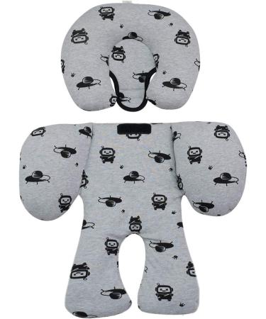 JYOKO Kids Anti-Allergy Reducer 100% Cotton Robot Space Head and Body Support 2-Piece Set - Buy Online on GoSupps.com