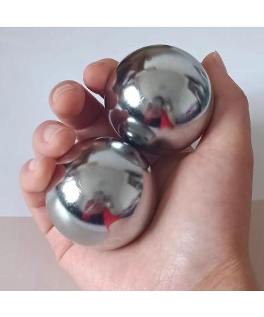 Unbit Baoding Balls Set - Stress Relief & Hand Exercise for Adults - 50mm Chinese Iron Stress Balls - Buy Online on GoSupps.com