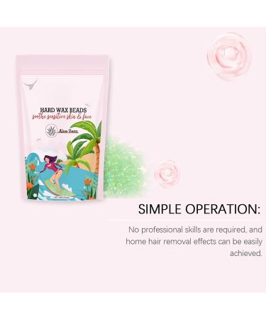 Wax beads waxing beads 100 g organic beans skin care for legs women men chest back intimate area face eyebrows - Buy Online on GoSupps.com