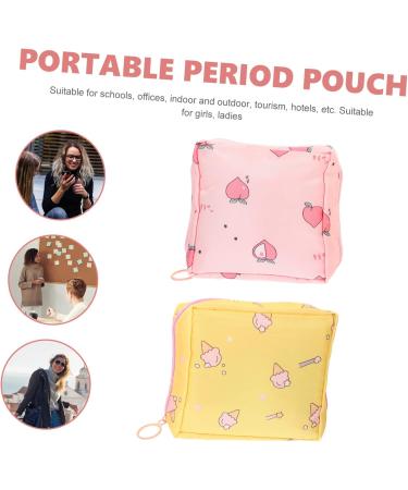 Healeeved 6 STK Storage Bags - Women's Bandages Hygiene & Diaper Bag Organizer - Polyester Zipper Pouches - Buy Online on GoSupps.com