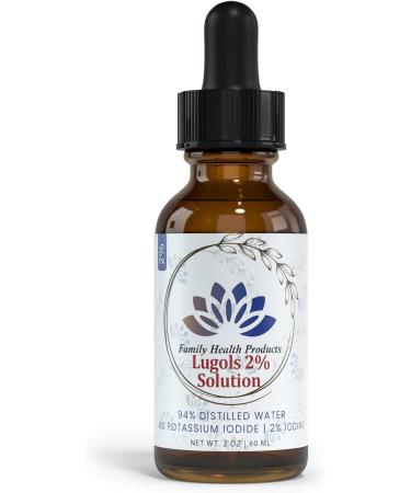 Lugols Iodine Solution 2% 2 fl oz Liquid Drops - 1200 Potassium Iodide Drops - Buy Online on GoSupps.com