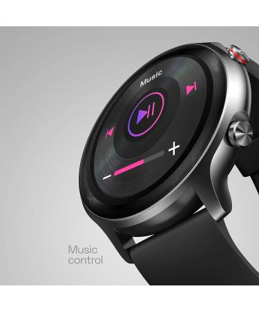 Cubitt CT4 Smart Watch Fitness Tracker - 1.28 TFT-LCD Color Touch Screen, IP68 Waterproof, Blood Oxygen/Heart Rate Monitor, Step Counter - 14 Sports Modes for Men and Women (Black) - Buy Online on GoSupps.com