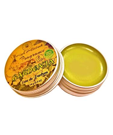 GARDENIA Perfume - Eau de Parfum - Solid Balm - Natural Essential Oils Aromatherapy Fragrance- (Gardenia Grandiflora Frangipani Jasmine Lily Champaca) Travel Party Gifts-0.5oz - Buy Online on GoSupps.com