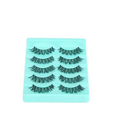 3d false eyelashes 5 pairs and magnetic eyelash kit natural fake lashes natural handmade false Eyelashes easy to apply and no glue required