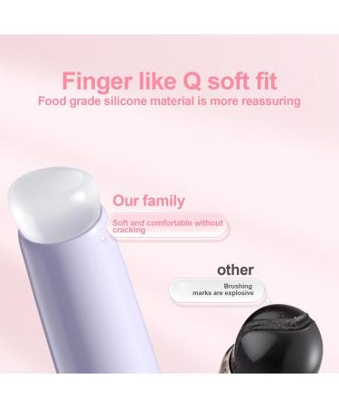Lip Balm Applicator Stick Reusable Head Lip Smudge Brush Silicone Lip Brush Multi Function Lip Balm Applicator Lip Balm Applicator Sponge Lipstick For Lipstick Lip Balm Lip Gloss Plumper Fuller Purple - Buy Online on GoSupps.com