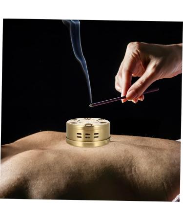 Frcolor Moxibustion Box Body Care Tool | MOXA Rod Holder & Burner | Moxa Pockets for Effective Moxibustion | International Shipping Available - Buy Online on GoSupps.com