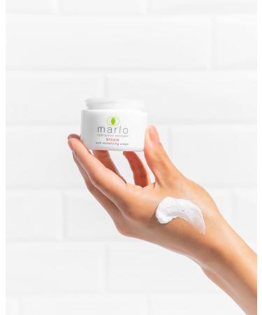 Marlo Bloom Lush Revitalizing Cream | Clean Beauty Anti-Aging Face Cream for All Skin Types | 1.7 oz Dermatologist Tested - Buy Online on GoSupps.com