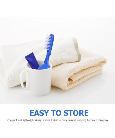 Baluue Thumbprint Toothbrush - Portable Short Handle Soft Bristles for Travel & Security Use - Buy Online on GoSupps.com