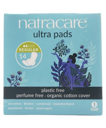 Natural Ultra Pads w/Wings 14 CT