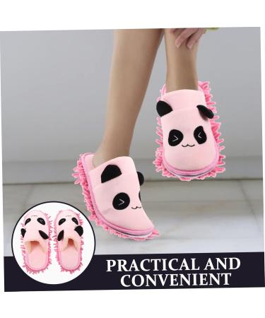 Beavorty Reusable Mop Slippers - Washable Cartoon Mopping Shoes for Easy Floor Cleaning | International Shipping Available - Buy Online on GoSupps.com