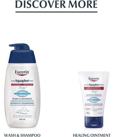 EUCERIN AQUAPHOR Baby Diaper Rash Cream for Baby's Sensitive Skin 99g | Zinc Oxide Cream | Suitable for Babies and Children | Non-sticky | Fragrance-free Cream | Recommended by U.S. Pediatricians 99 g (Pack of 1) - Buy Online on GoSupps.com