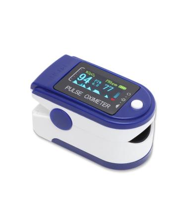 Pulse Oximeter, Finger Pulse Oximeter with OLED Display, Pulse Oximeter Fingertip, Blood Oxygen Saturation Monitor Finger, Heart Rate Monitor for Adult Child