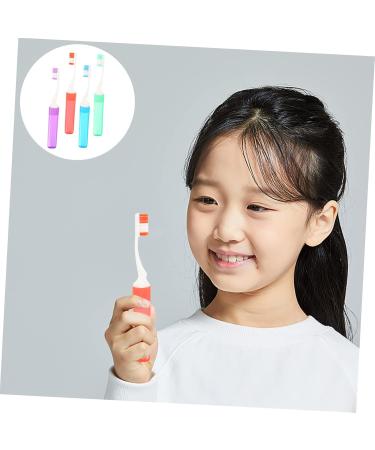 TOVINANNA 16 Pack Travel Toothbrushes | Foldable & Lightweight Kids' Toothbrushes for On-the-Go Oral Hygiene - Buy Online on GoSupps.com