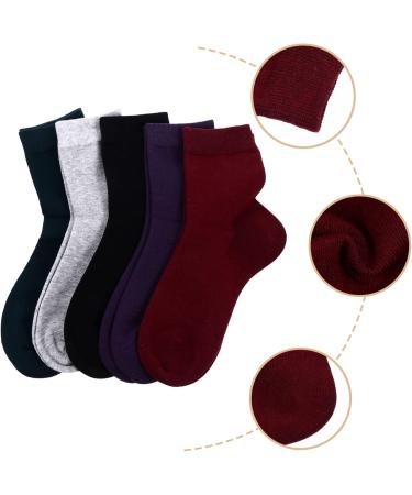 Beavorty 5 Pairs Gel Ripstop Socks calcetines para Mujer spa Soften Socks Women s Socks Dry Cracked Socks Silicone Socks for Cracked feet stockinette Hard Repair Miss Pure Cotton Foot Socks - Buy Online on GoSupps.com
